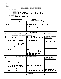 Giáo án môn Hình học Lớp 6 - Tiết 2, Bài 2: B