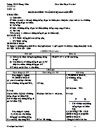 Giáo án môn Hình học Lớp 6 - Tiết 3, Bài 3: Đường thẳng đi qua hai điểm - Năm học 2012-2013 - Phạm Văn Thái