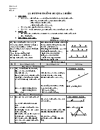 Giáo án môn Hình học Lớp 6 - Tiết 3, Bài 3: Đ