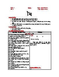 Giáo án môn Hình học Lớp 6 - Tiết 5, Bài 5: T