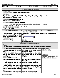 Giáo án môn Hình học Lớp 6 - Tiết 8, Bài 7: Đ
