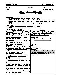 Giáo án môn Hình học Lớp 6 - Tiết 9, Bài 8: K