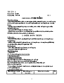 Giáo án môn Hình học Lớp 6 - Tuần 1 đến 34 -