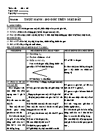 Giáo án môn Hình học Lớp 6 - Tuần 22 - Tiết 2