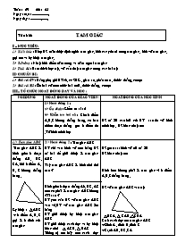 Giáo án môn Hình học Lớp 6 - Tuần 25 - Tiết 2