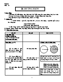 Giáo án môn Hình học Lớp 6 - Tuần 30