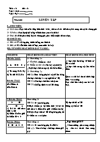 Giáo án môn Hình học Lớp 6 - Tuần 6 - Tiết 6: