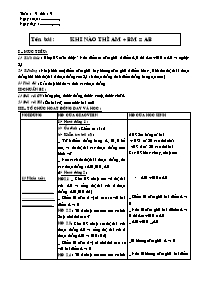 Giáo án môn Hình học Lớp 6 - Tuần 9 - Tiết 9: