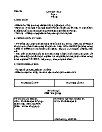 Giáo án môn Hình học Lớp 7 - Tiết 39 đến 40 (