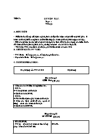 Giáo án môn Hình học Lớp 8 - Tiết 17 đến 18