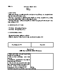 Giáo án môn Hình học Lớp 8 - Tiết 31: Ôn tập