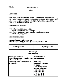 Giáo án môn Hình học Lớp 8 - Tiết 47 đến 48