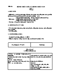 Giáo án môn Hình học Lớp 8 - Tiết 63 đến 64 -