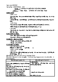 Giáo án môn Số học Lớp 6 - Tiết 1 đến 54 - Năm học 2010-2011