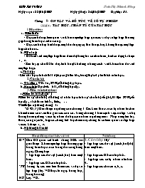 Giáo án môn Số học Lớp 6 - Tiết 1: Tập hợp, phần tử của tập hợp - Năm học 2009-2010 - Trần Thị Khánh Hồng