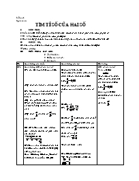 Giáo án môn Số học Lớp 6 - Tiết 100 đến 101 (bản 4 cột)