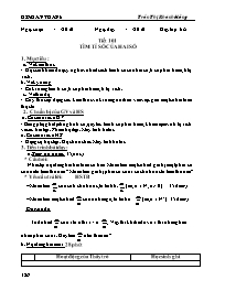 Giáo án môn Số học Lớp 6 - Tiết 101: Tìm tỉ số của ai số - Trần Thị Khánh Hồng
