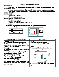 Giáo án môn Số học Lớp 6 - Tiết 102: Biểu đồ 