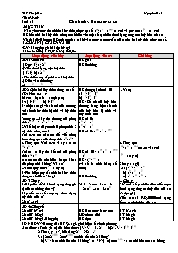 Giáo án môn Số học Lớp 6 - Tiết 13 đến 18 - Năm học 2009-2010 - Nguyễn Hai
