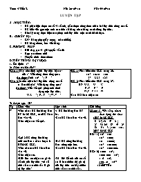 Giáo án môn Số học Lớp 6 - Tiết 13: Luyện tập
