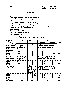 Giáo án môn Số học Lớp 6 - Tiết 18: Kiểm tra 45 phút - Năm học 2009-2010 (có ma trận đề)