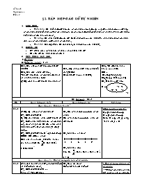 Giáo án môn Số học Lớp 6 - Tiết 2, Bài 2: Tập