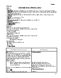 Giáo án môn Số học Lớp 6 - Tiết 20: Dấu hiệu chia hết cho 2, cho 5 (Bản 2 cột)