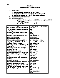 Giáo án môn Số học Lớp 6 - Tiết 23: Dấu hiệu chia hết cho 3, cho 9 (Bản 3 cột)