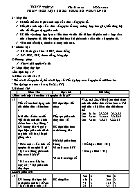 Giáo án môn Số học Lớp 6 - Tiết 27: Phân tích