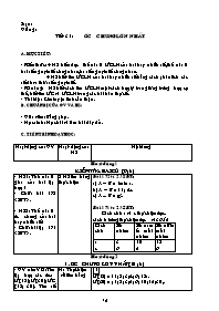 Giáo án môn Số học Lớp 6 - Tiết 31 đến 46 (bản 2 cột)