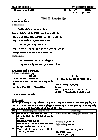 Giáo án môn Số học Lớp 6 - Tiết 35 đến 36 - Năm học 2008-2009 - Đinh Hữu Thiệp