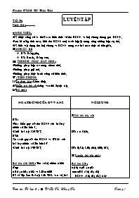 Giáo án môn Số học Lớp 6 - Tiết 36: Luyện tập