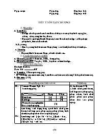 Giáo án môn Số học Lớp 6 - Tiết 37: Ôn tập chương I - Trần Thị Giao Linh