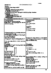 Giáo án môn Số học Lớp 6 - Tiết 38: Ôn tập chương 1 (Tiết 2)