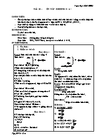 Giáo án môn Số học Lớp 6 - Tiết 38: Ôn tập ch