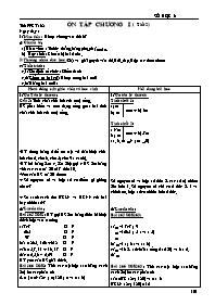 Giáo án môn Số học - Lớp 6 - Tiết 38: Ôn tập chương I (Tiết 2)