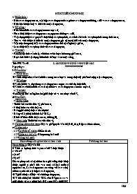 Giáo án môn Số học Lớp 6 - Tiết 40: Làm quen với số nguyên âm (Bản 2 cột)