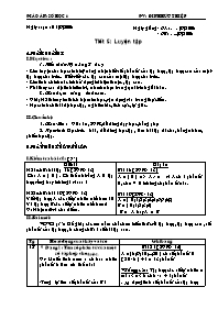 Giáo án môn Số học Lớp 6 - Tiết 5: Luyện tập - Năm học 2008-2009 - Đinh Hữu Thiệp