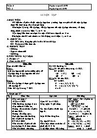 Giáo án môn Số học Lớp 6 - Tiết 5: Luyện tập - Năm học 2010-2011