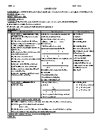 Giáo án môn Số học - Lớp 6 - Tiết 51 đến 56 (bản 4 cột)