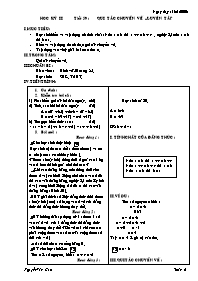 Giáo án môn Số học Lớp 6 - Tiết 59: Quy tắc c