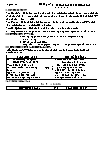 Giáo án môn Số học Lớp 6 - Tiết 60, Bài 10: Nhân hai số nguyên khác dấu (Bản 3 cột)