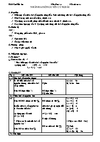 Giáo án môn Số học Lớp 6 - Tiết 60: Nhân hai