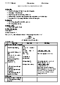 Giáo án môn Số học Lớp 6 - Tiết 64: Bội và ướ
