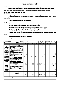 Giáo án môn Số học Lớp 6 - Tiết 68: Kiểm tra một tiết (có ma trận đáp án)