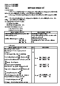 Giáo án môn Số học Lớp 6 - Tiết 72: Rút gọn p