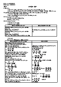 Giáo án môn Số học Lớp 6 - Tiết 77: Luyện tập
