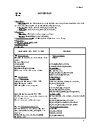 Giáo án môn Số học - Lớp 6 - Tiết 8: Luyện tập (Bản đẹp)