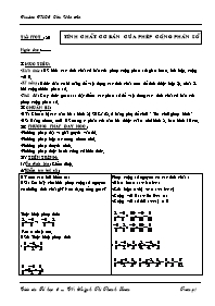 Giáo án môn Số học Lớp 6 - Tiết 80: Tính chất cơ bản của phép công phân số - Huỳnh Thị Thanh Loan