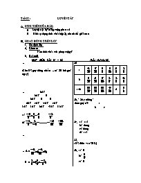 Giáo án môn Số học Lớp 6 - Tiết 82: Luyện tập (Bản 2 cột)